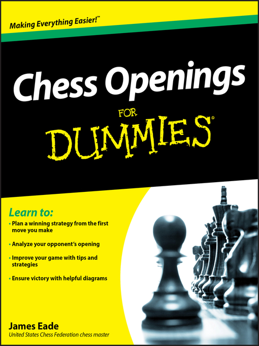 Title details for Chess Openings For Dummies by James Eade - Available